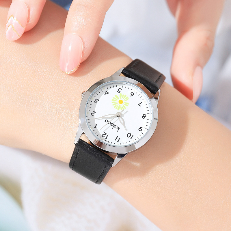 Orologio per bambini Little Daisy orologio donna ins vento tendenza semplice temperamento studenti impermeabile dipartimento forestale piccolo fresco_voghion.com
