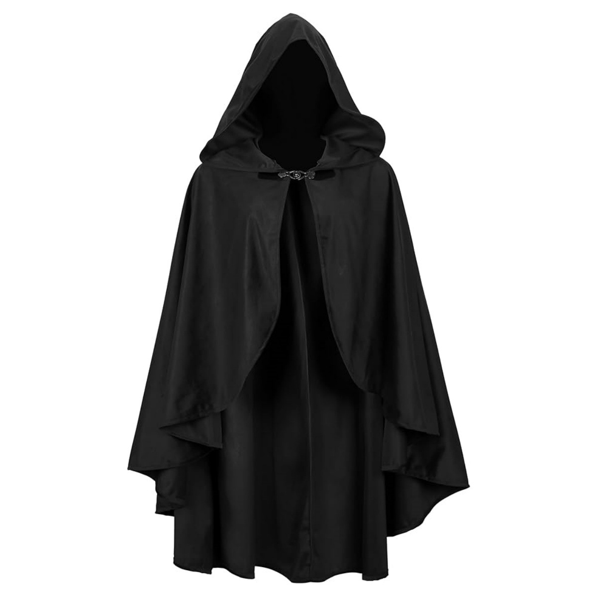 Amazon nueva ropa renacentista con capuz para adultos Halloween medieval chaleón de peluche