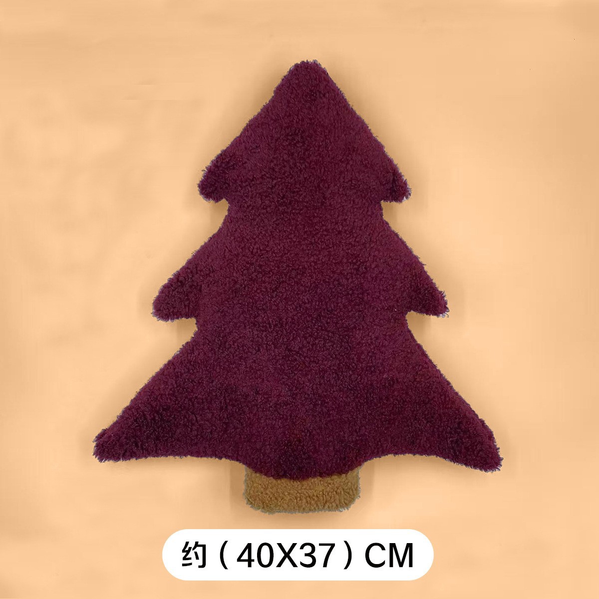 Navidad transfronteriza árbol de Navidad almohada almohada almohada almohada de Navidad árbol de Navidad almohada adornos decoraciones lana