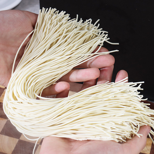 Fresh Ramen Northeast Grandma Hand-Cut Noodles, Mixed Noodles, Instant Noodles, Semi-Dry Fresh Noodles, Alkaline Boiled Noodles, Wholesale