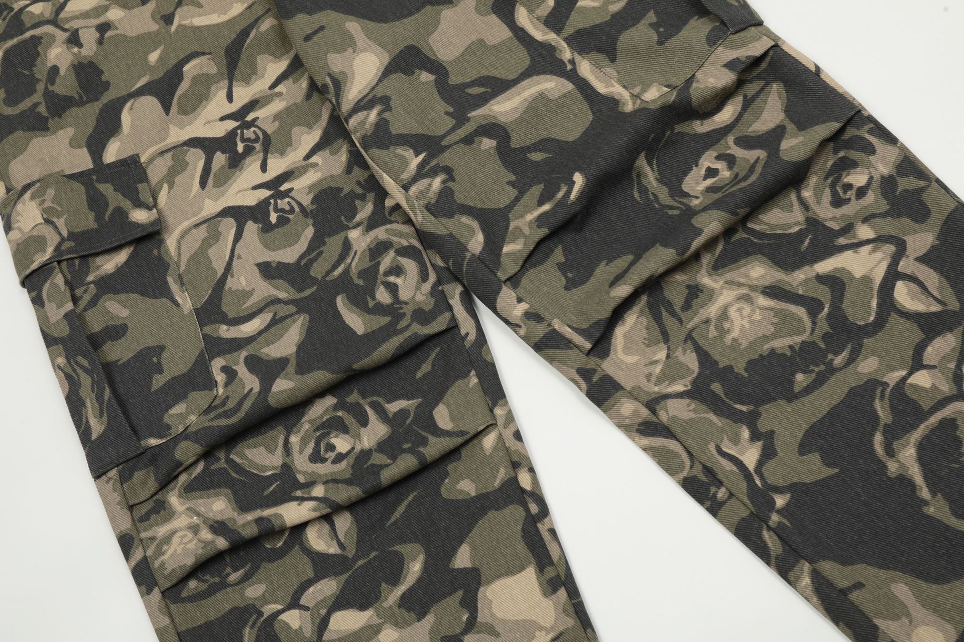 Herren Cargohose Camouflage Arbeitskleidung Freizeithose Herren_voghion.com