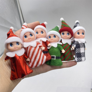 Cross -Bordder Christmas Elf Doll Bab