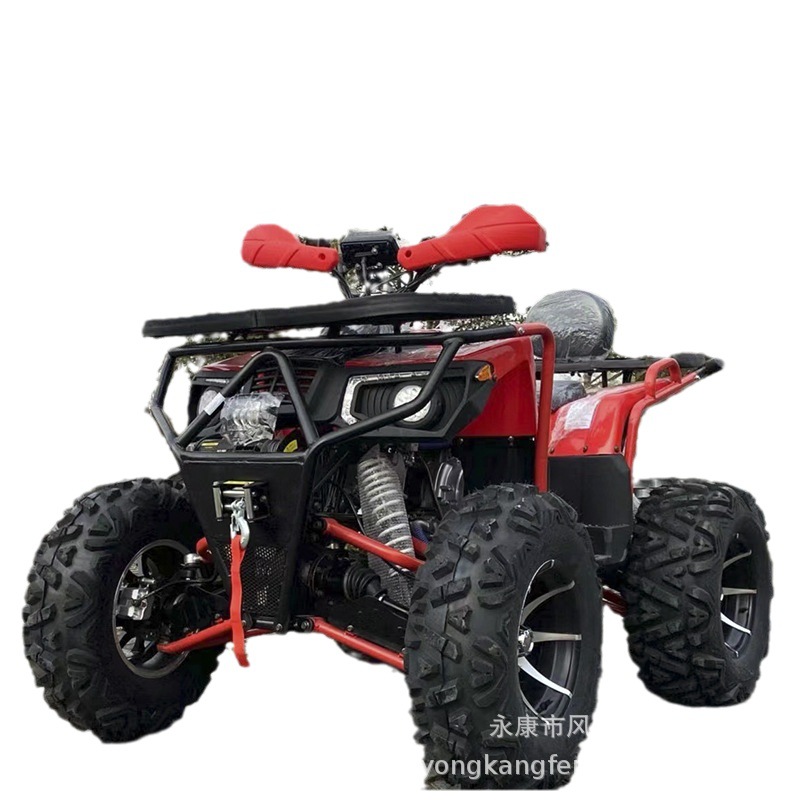 Cuatrimoto Todoterreno 4x4 con Suspensión Independiente 350cc de Hierro y Plástico