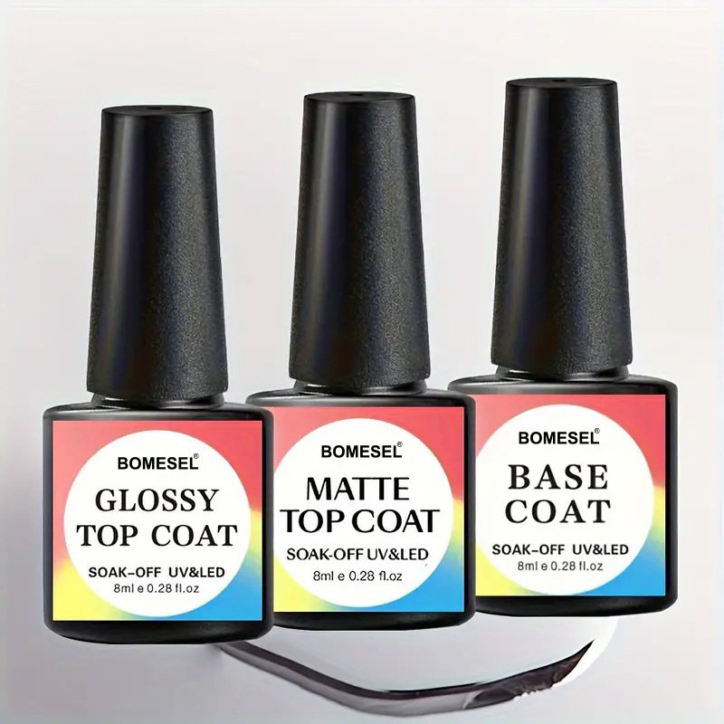 Conjunto de manicuras transfronterizas de tres piezas de sello de imprimación de pegamento, se puede colocar una etiqueta para reemplazar el gel de esmalte de uñas brillante duradero