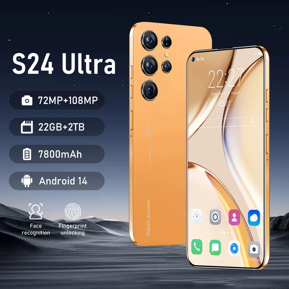 Смартфон S24 Ultra для внешней торговли, универсальный, оптовый производитель, поддержка изготовления по запросу