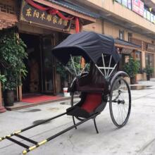 用民国式仿古出售摄影复古的景区人力载客婚庆包车可拉黄包车