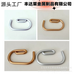 源工場研磨ヘッドアルミニウム合金G字フック航空便利アルミニウム合金フックG字型アルミニウム合金ベビーカーフック