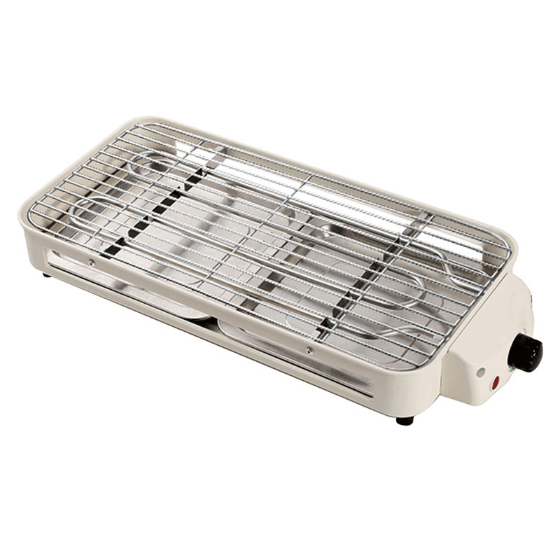 Carefully selected low-smoke electric barbecue stove, electric grill pan, outdoor indoor barbecue machine, skewers, multi-functional electric grill pan, barbecue rack 5
