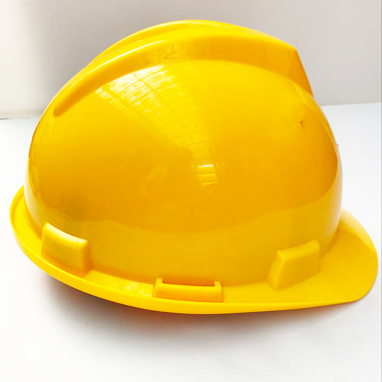 安吉安ABS加厚V型安全帽工地施工建筑工程透气防砸劳保防护头盔