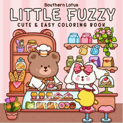 Inventario transfronterizo nuevo libro de colorear CUDDLE CUTIES libros de colorear para niños y adolescentes libros de colorear