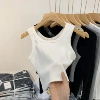 White, short