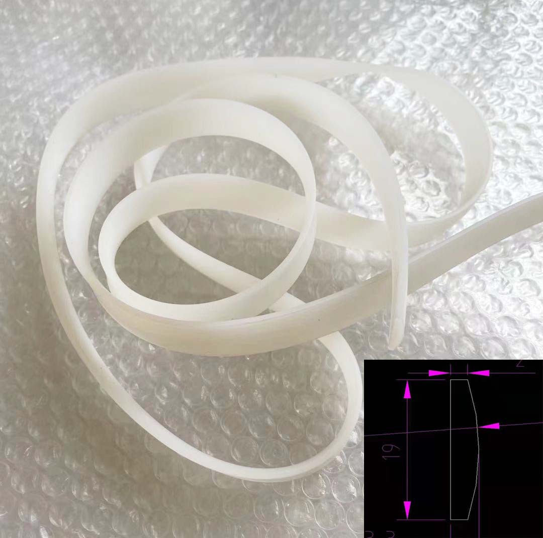 母线槽配件 盖板胶条 椭圆形硅胶条 梯形硅胶条 方形胶条