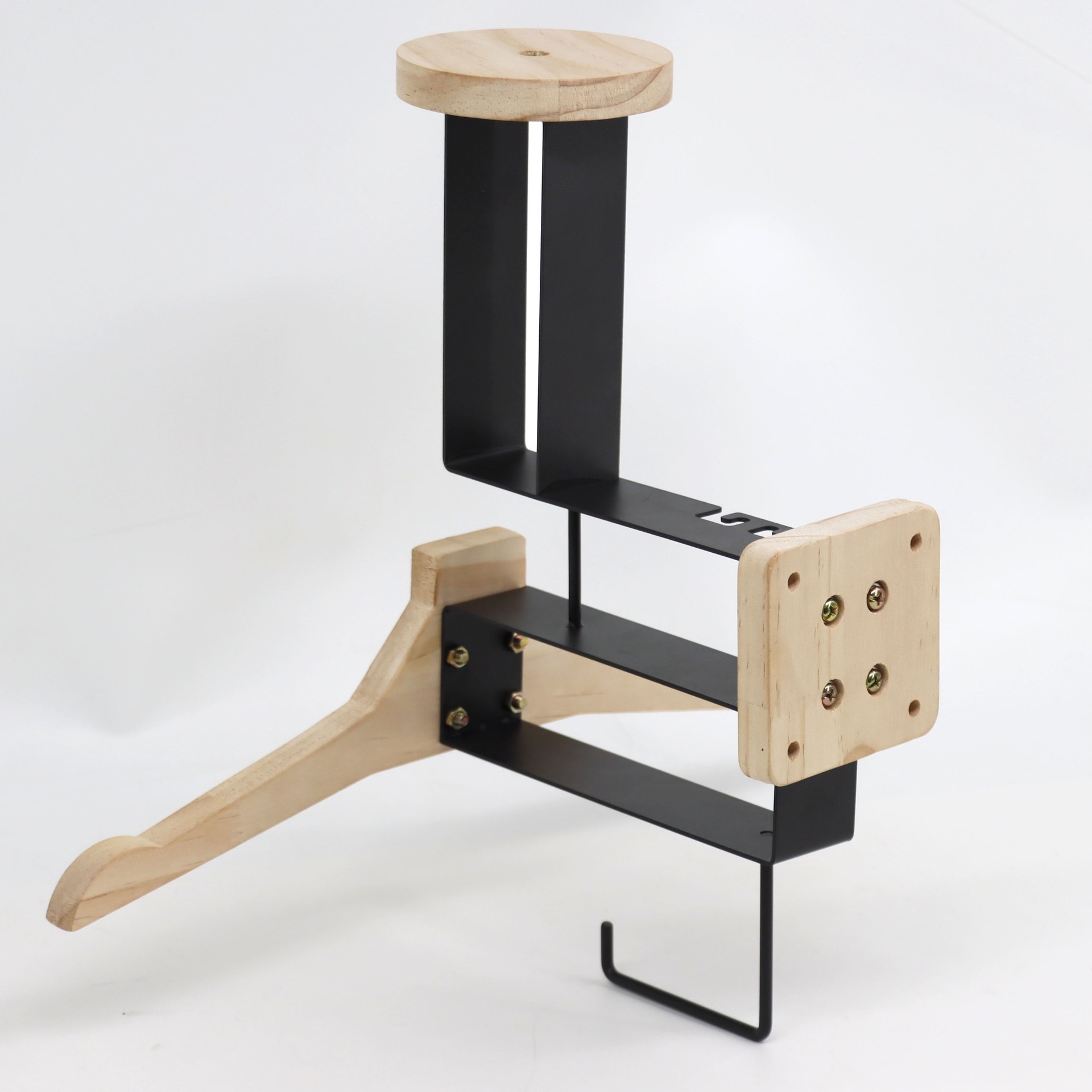 Amazon Hanging Rack Bracket Helmet Hook Clothes Rack Storage Rack Clothes Hat Wall Mount Rack Helmet Display Rack