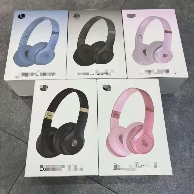 Cross-border new model: SOLO 4 over-ear Bluetooth headphones, foldable, with pop-up storage, and designed for sports and wireless use