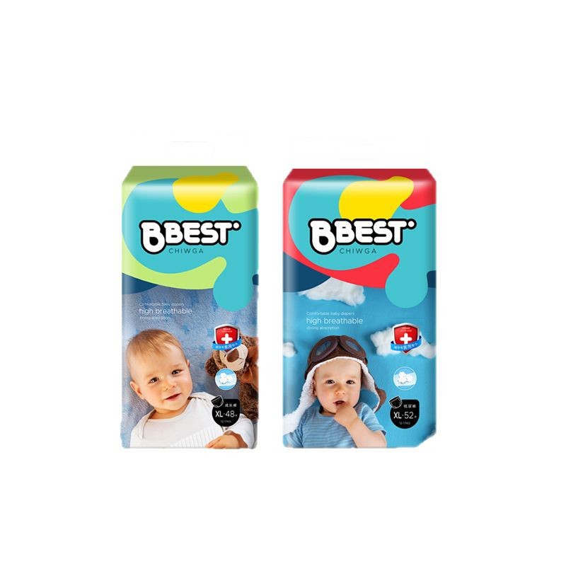 Nuevos pañales BBEST ultra delgados transpirables suaves para la piel ultra suave para recién nacidos pañales impermeables