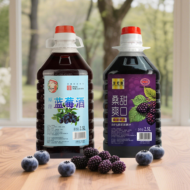 [2가지 맛] 12% 오디와인 + 8% 블루베리와인