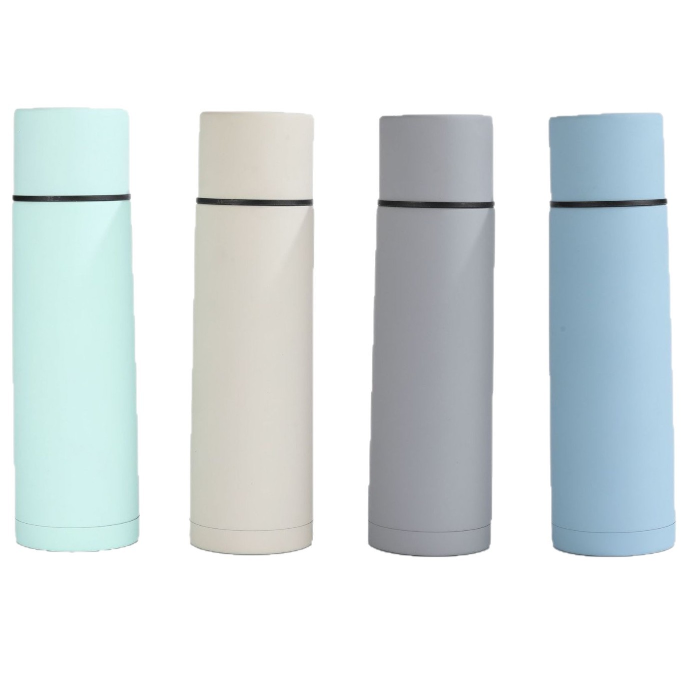 Taza termo de cuerpo recto de estilo simple de alto valor transfronterizo Taza de doble bebida portátil multifuncional Taza de automóvil de regalo de negocios de alta gama