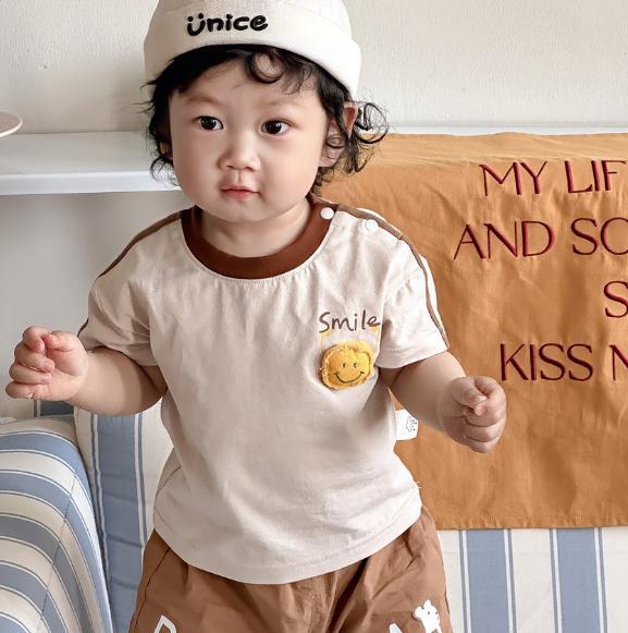 [Liquidación de verano para bebés y niños] mono de bebé verano nuevo traje de bebé ligero y transpirable