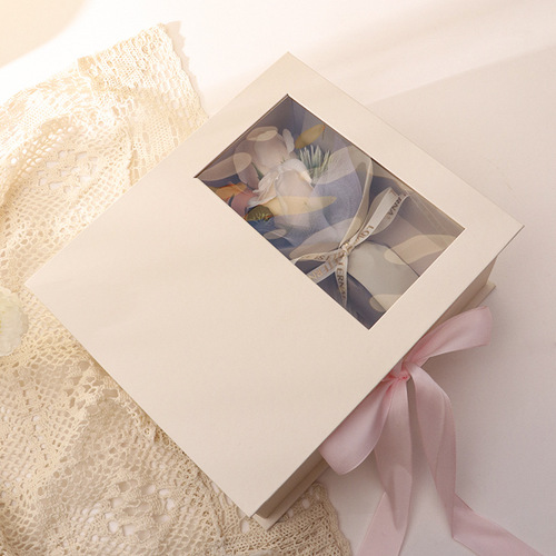 Creative and practical aromatherapy floral soap flower gift box set birthday gift box gift box companion gift box