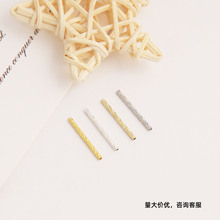 DIY饰品配件保色满天星直管切面批花管花纹直管隔珠配件材料批发