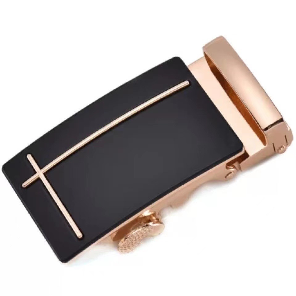 2023 tendencia de la moda nueva hebilla de cinturón de aleación de los hombres hebilla automática 3,5 CM pantalones tomar la delantera nueva