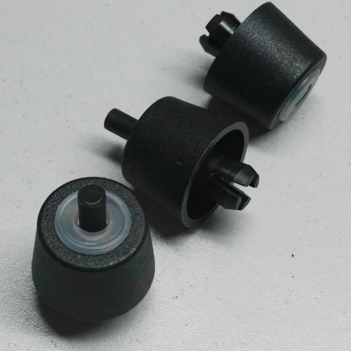 GECKO环保黑色推入式EVA卡式脚垫G120152169901,电器缓冲机脚热销