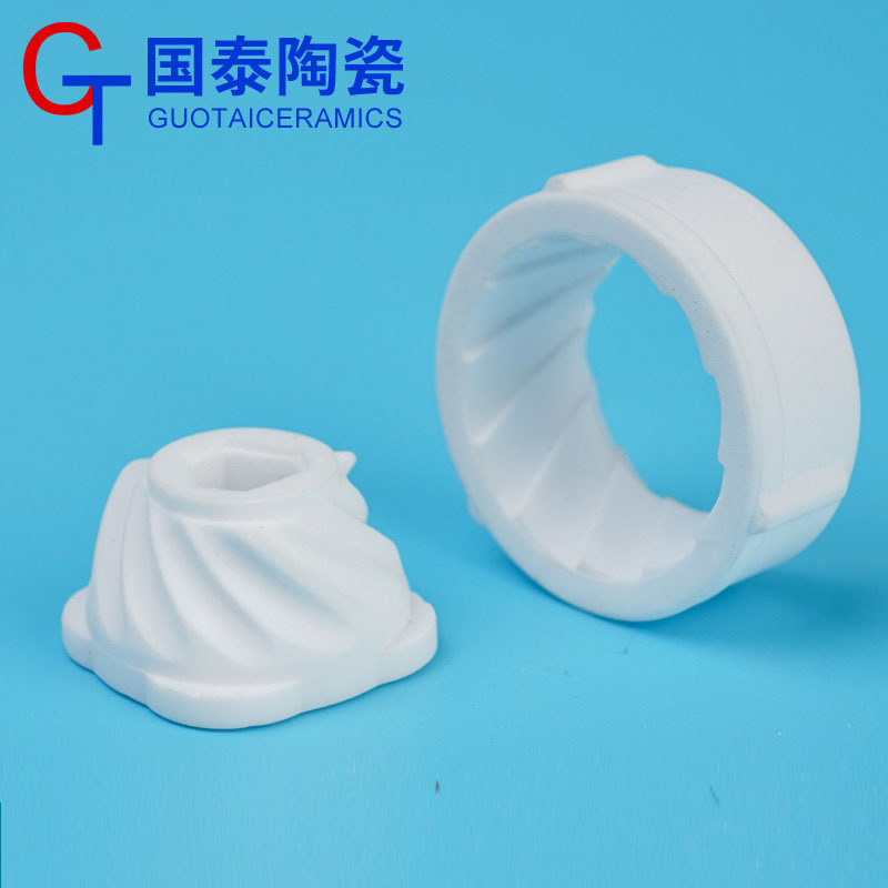 厂家供应氧化铝陶瓷9995氧化锆结构件绝缘陶瓷套可承高温电子陶瓷