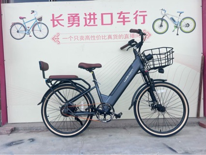 24寸，锰钢材质车架，铝合金车圈，台湾原装进口皮带传动系统，35