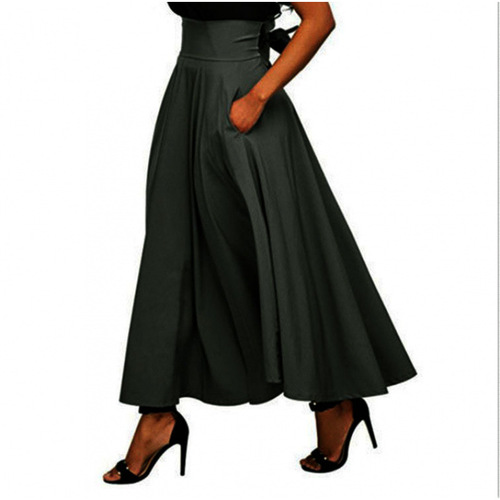  European and American New Arrival Multi-Color Flared Skirt—Hot on Amazon and Wish, Fashionable and Versatile for Women, In Stock!