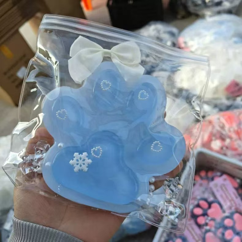 猫の爪のつまみの楽しみの卸売りの減圧のおもちゃの大きいサイズのシリカゲルの猫の爪のつまみの楽しみの泥の感の高い顔の値の解凍の神器|undefined