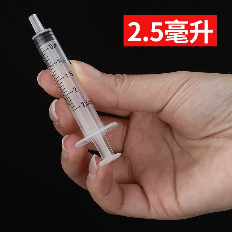 jeringa de plástico gruesa de gran capacidad con tubo de aguja para experimento de alimentación de jeringa veterinaria y dispensación de enema image 18