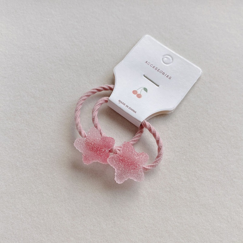 Korean version of the new  candy love stars hairpin hairband small cute rubber band headdress baby accessories wholesale_voghion.com