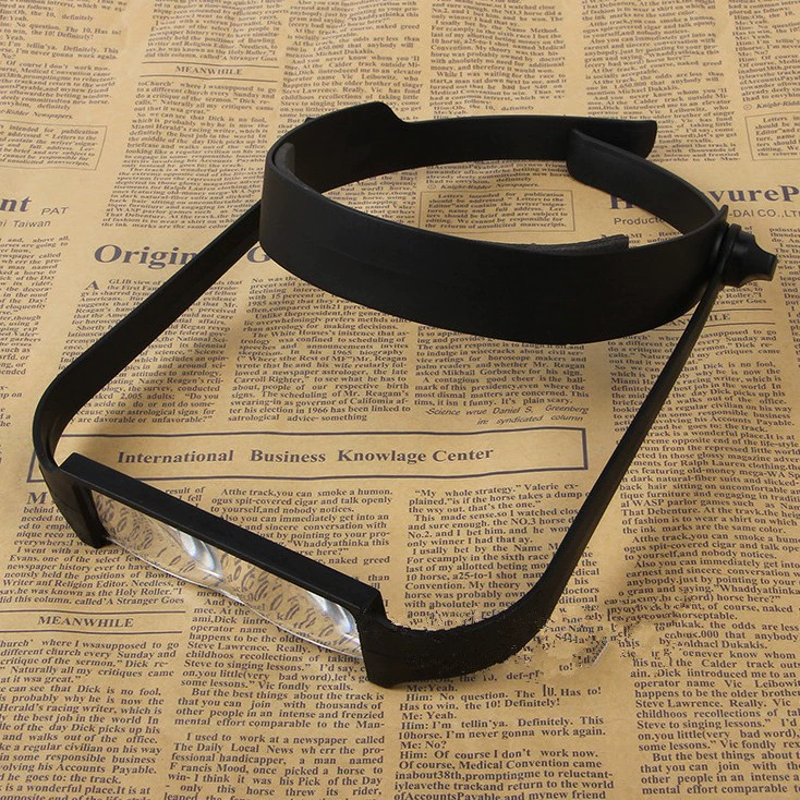 Multi-fold HD увеличительное стекло часы вспомогательное обслуживание головное увеличительное стекло для чтения 81004