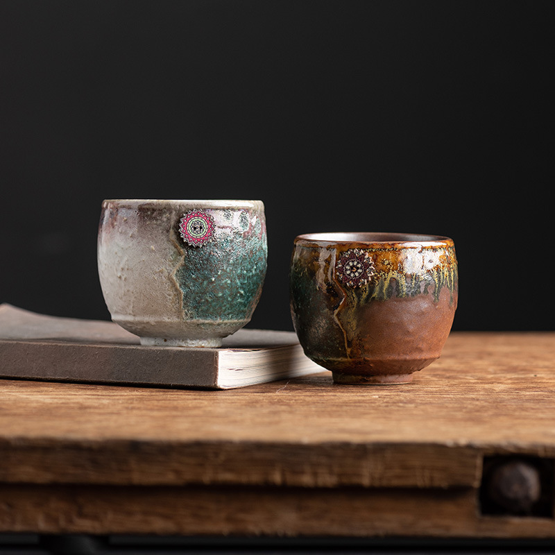 Creative Espresso Kiln-Fired Ceramic Top Quality Single Jianzhan Master Supply, Small Large Tea Cup_voghion.com