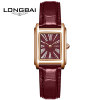 Watch, small square dial, waterproof quartz watches