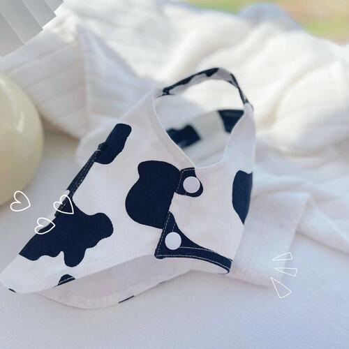 Pet Clothes Spring and Autumn Pure Cotton Denim Vest Style Traction Clothes Teddy Bichon Small Cats and Dogs Going Out for Walking Dog Harness