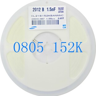 �NƬ��� 0805 152 X7R 50V�{�~�A������ᘶ������Ԫ�������
