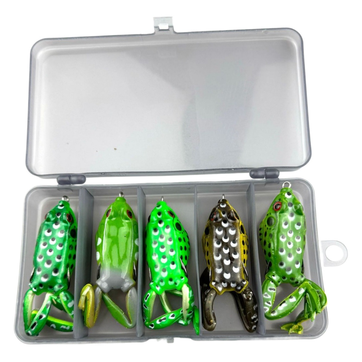 Nueva Rana Lei al por mayor tiro largo Luya cebo falso modificación de la pierna suave-libre pescado negro especial matando pesca negro rey caja flotante