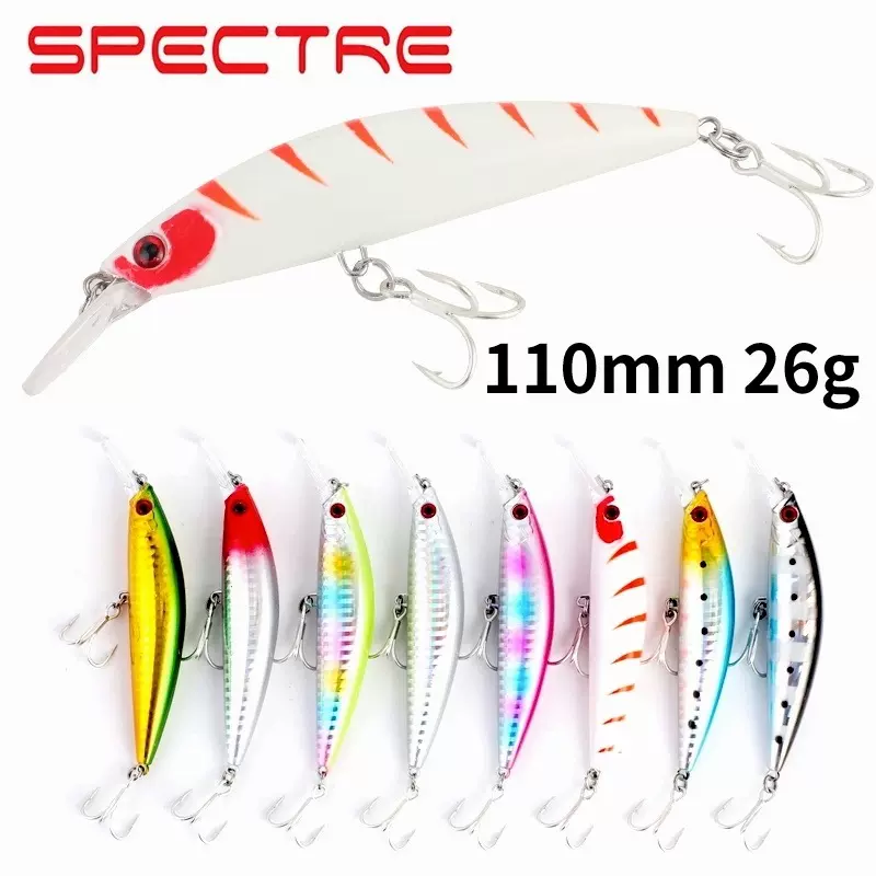 15色夜光 沉水 路亚饵 鱼饵硬饵 仿生假饵 海钓 米诺 9厘米29克