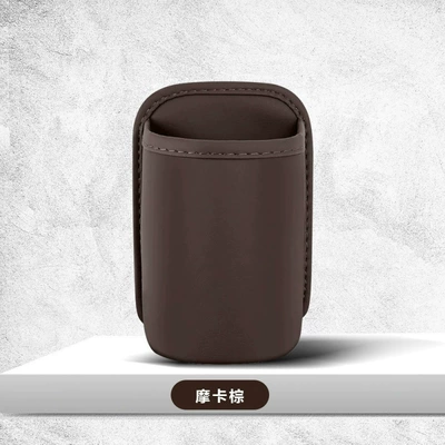Car cup holder/beverage holder Car Storage Bags, Cup Holders - mocha-brown-car-water-cup-box-storage-box-1-pack