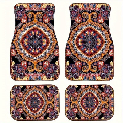 Mats, Stain-Resistant, Wear-Resistant, Easy to – Avtomobil döşəmə paspasları - 1-138-color-2-3344cm-two-piece-pack