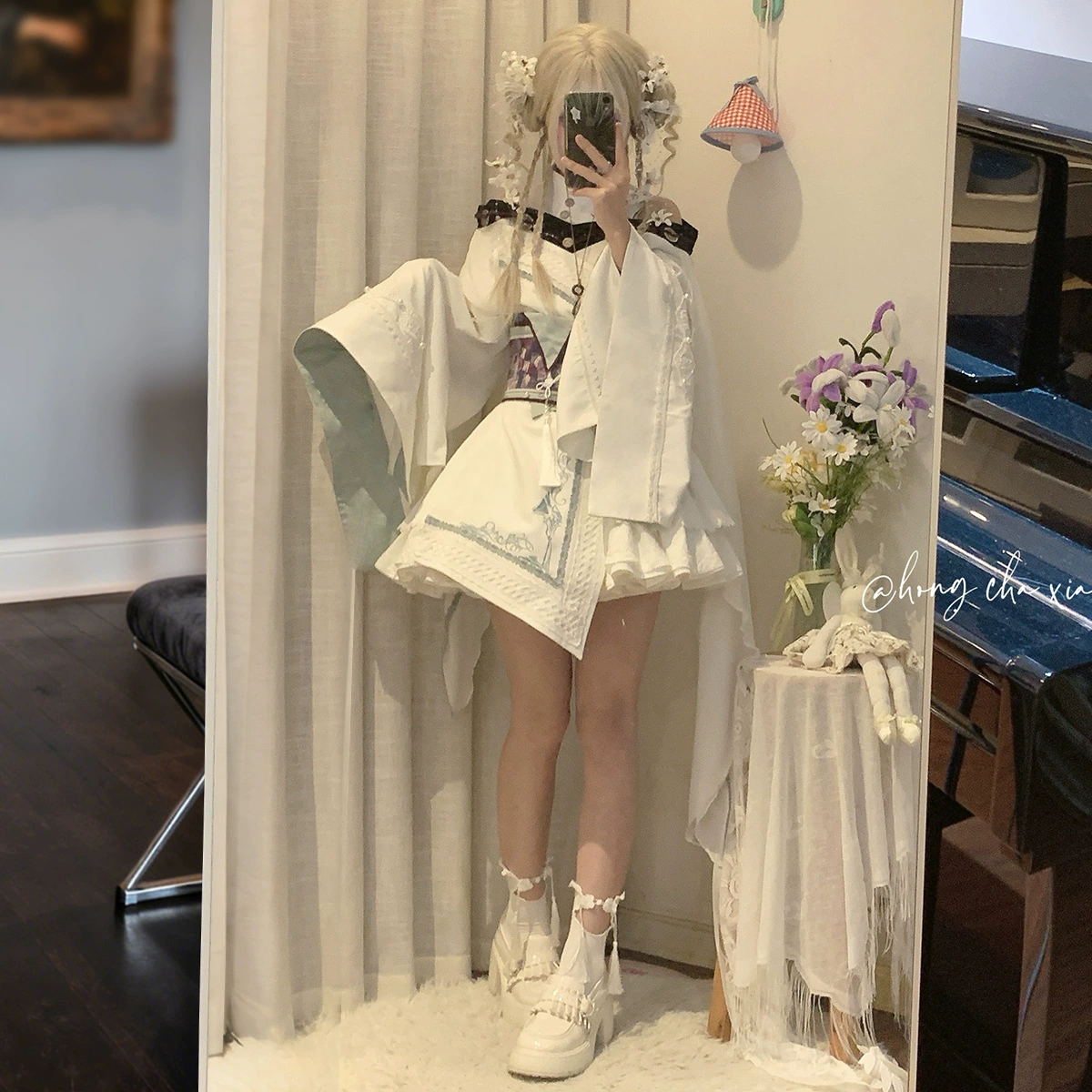 2026熊逗酱原创龙息谷洛丽塔女Lolita领子腰封连衣裙日常套装9731