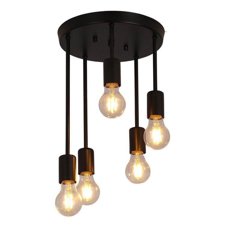 Transfronterizo amazónica simple lámpara de techo de tres extremos comedor dormitorio estudio sala de estar lámpara de lámpara de lámpara de lámpara de escalera