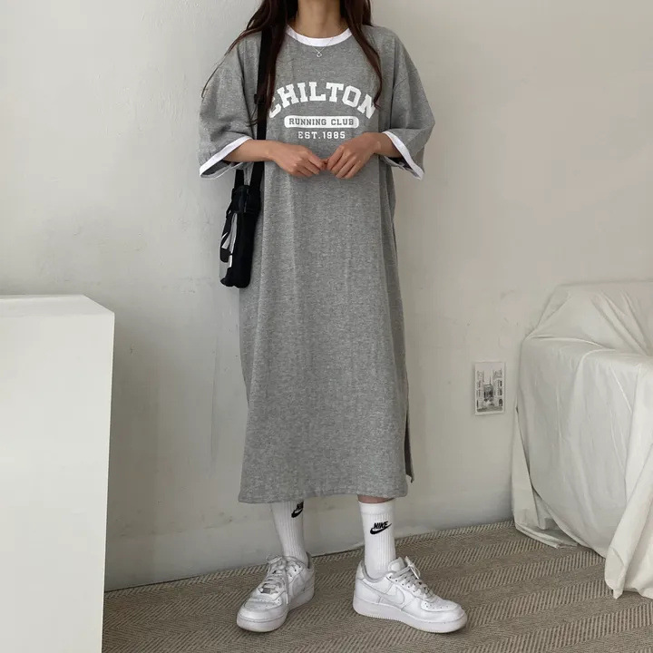 CD1 스커트 다크 그레이