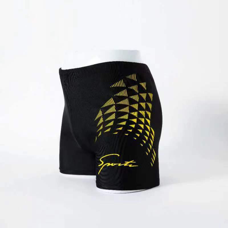 Men's swimming trunks new comfortable breathable boxer loose swimming trunks training swimming hot spring beach professional swimming trunks wholesale