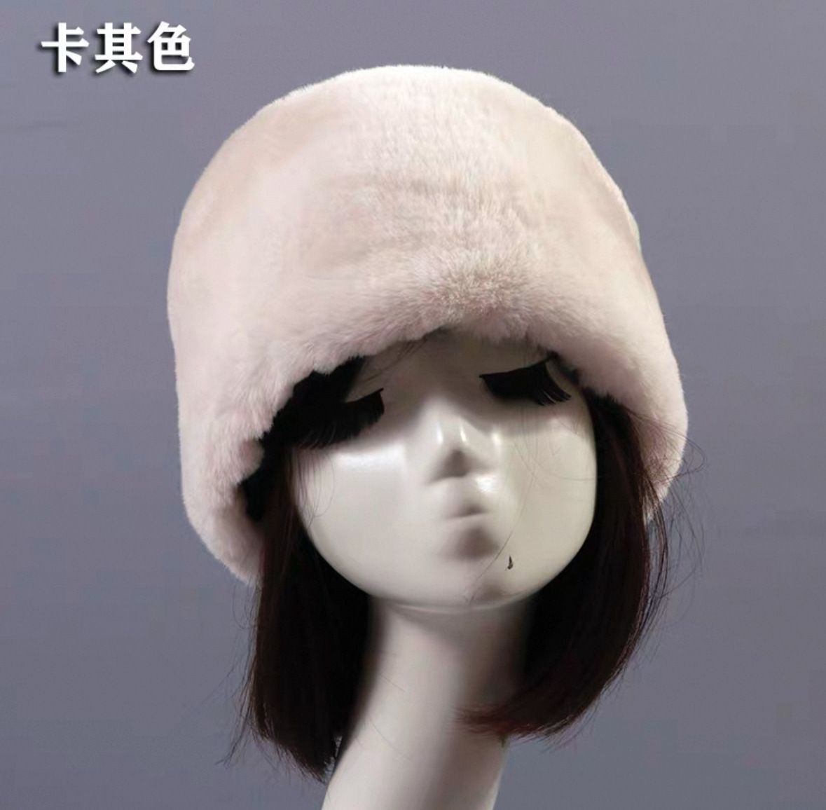 Sombrero de peluche de otoño e invierno para mujer, cálido y sombrero de madre, coreano, casual, salvaje, suave, niña, cálido, sombrero de otoño e invierno para mujer