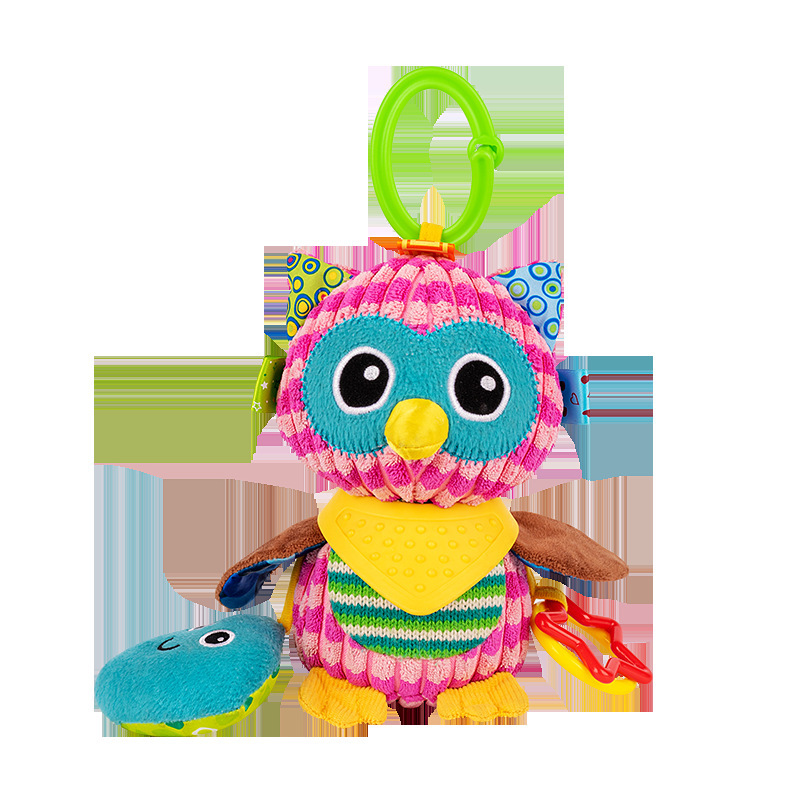 Fuente de la fábrica Sozy baby doll Holding Doll baby car cama colgante felpa educación temprana calmante juguete