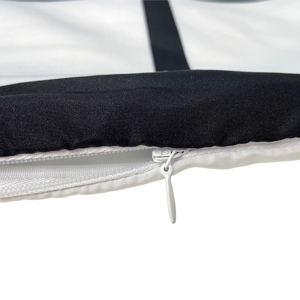 Impresión de transferencia térmica directa de fábrica funda de almohada de piel de melocotón sin núcleo de almohada de moda consumibles en blanco al por mayor