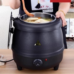 断熱ボイラー 電子スープポット 10L ビュッフェ お粥 スープ ステンレス製 断熱バケツ ホテル 浴場 業務用