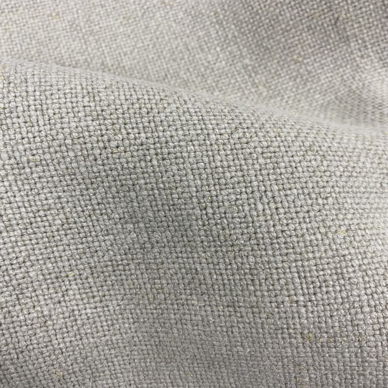 厂家供应 纯亚麻粗支加厚沙发布料 棉麻家纺窗帘抱枕沙发套装饰布